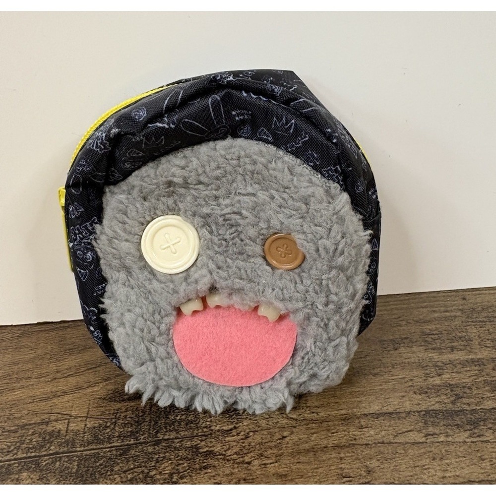 Fuggler Mini 4" Backpack Book Bag Pouch Grey